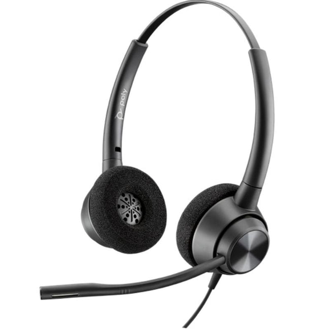 Auriculares Poly EncorePro 320/ con Micrófono/ QD/ Negros Hover Image
