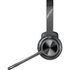 Auricular Inalámbrico Poly Voyager 4310 + Adaptador BT700 + Base de Carga/ con Micrófono/ Bluetooth/ Negro