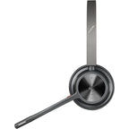 Auriculares Inalámbricos Poly Voyager 4320 para Microsoft Teams + Adaptador BT700/ con Micrófono/ Bluetooth/ Negros