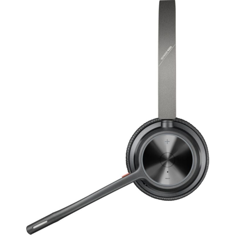Auriculares Inalámbricos Poly Voyager 4320 UC + Adaptador BT700 + Base de Carga/ con Micrófono/ Bluetooth/ Negros
