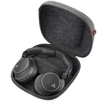 Auriculares Inalámbricos Poly Voyager Surround 80 UC USB Tipo-C + Adaptador USB-C/A/ con Micrófono/ Bluetooth/ Negros