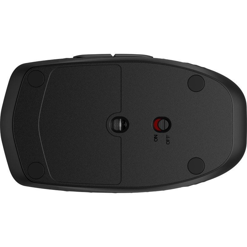 Ratón Inalámbrico HP 425 Programable/ Hasta 4000 DPI/ Negro