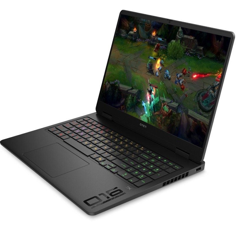 Portátil Gaming HP Omen 16-AM0036NS Intel Core Ultra 7-255H/ 32GB/ 1TB SSD/ GeForce RTX 5060/ 16"/ Sin Sistema Operativo