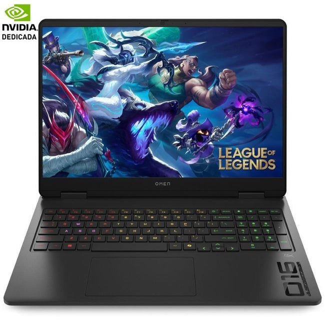 Portátil Gaming HP Omen 16-AN0012NS Intel Core Ultra 7-255H/ 32GB/ 1TB SSD/ GeForce RTX 5070/ 16"/ Sin Sistema Operativo Hover Image