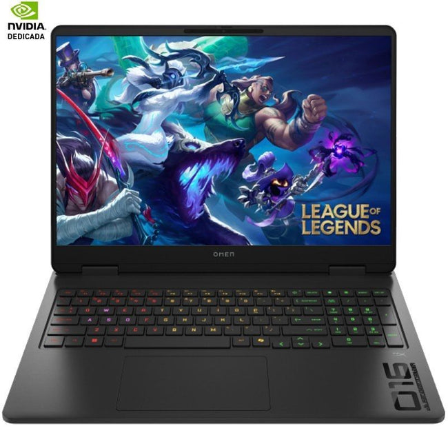 Portátil Gaming HP Omen 16-AP0024NS Ryzen AI 9-365/ 32GB/ 1TB SSD/ GeForce RTX 5070/ 16"/ Sin Sistema Operativo Hover Image