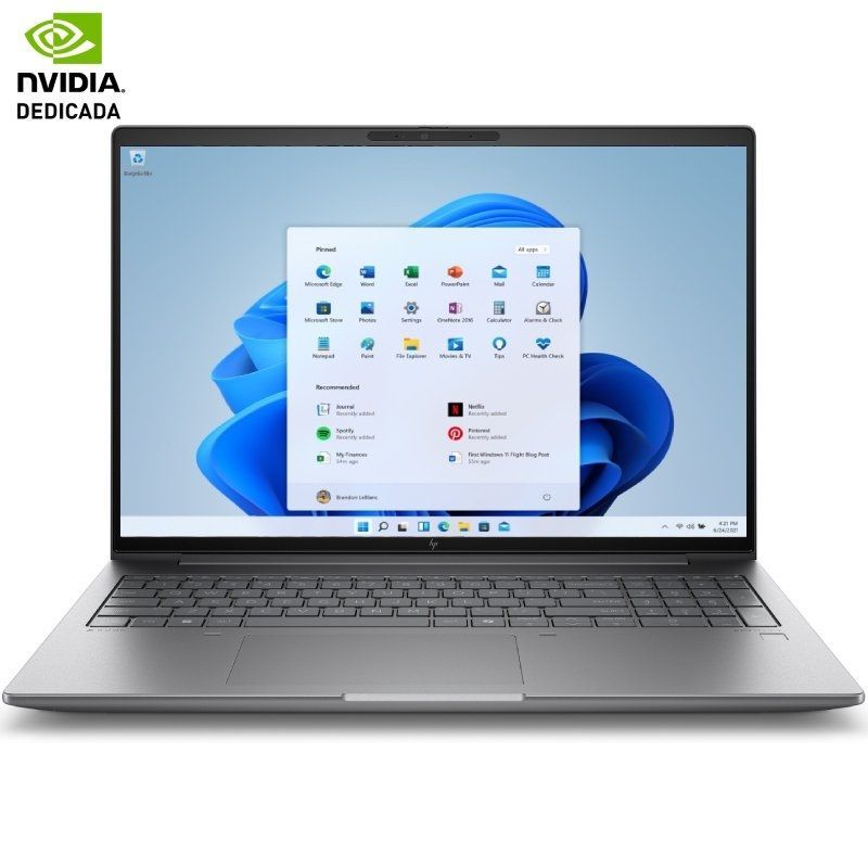 Portátil Workstation HP ZBook Power G11 A3ZC2ET Ryzen 7 PRO 8845HS 16GB/ 512GB SSD/ RTX 1000 Ada/ 16"/ Win11 Pro