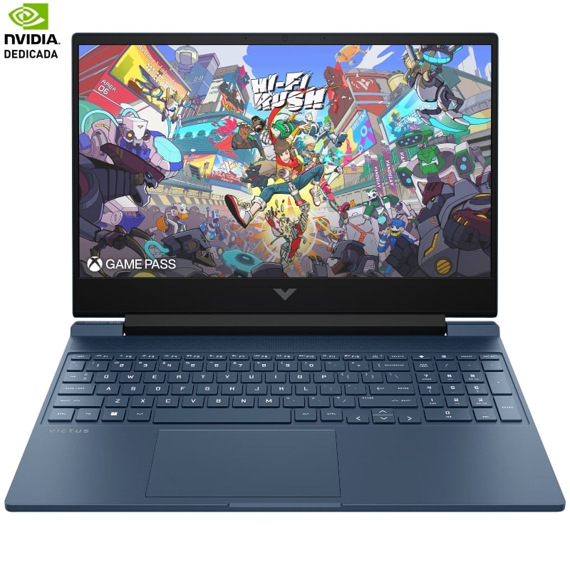 Portátil Gaming HP Victus 15-FA2027NS Intel Core 7-240H/ 16GB/ 1TB SSD/ GeForce RTX 5060/ 15.6"/ Sin Sistema Operativo