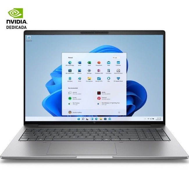 Portátil Workstation HP ZBook 8 G1i Intel Core Ultra 7-265H/ 32GB/ 1TB SSD/ RTX 500 Ada/ 16" Táctil/ Win11 Pro Hover Image