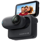 Cámara Digital Deportiva Insta360 GO 3S/ 4K/ ngulo de visión 180/ Negra