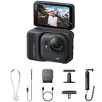 Cámara Digital Deportiva Insta360 GO Ultra Pack Creador/ 4K/ ngulo de visión 360/ Negra