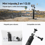 Cámara Digital Deportiva Insta360 GO Ultra Pack Creador/ 4K/ ngulo de visión 360/ Negra