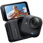 Cámara Digital Deportiva Insta360 GO Ultra Pack Standard/ 4K/ ngulo de visión 360/ Negra