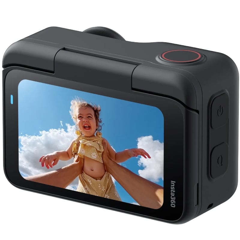 Cámara Digital Deportiva Insta360 GO Ultra Pack Standard/ 4K/ ngulo de visión 360/ Negra