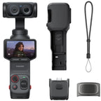 Cámara Digital Deportiva Insta360 Luna Pro/ 8K/ ngulo de visión 360/ Negra