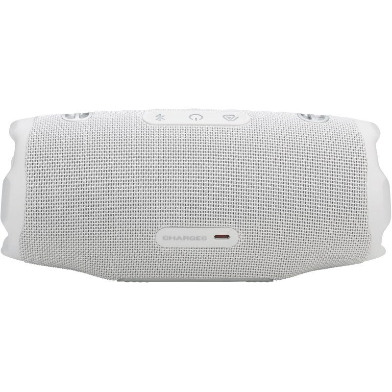 Altavoz con Bluetooth JBL Charge 6/ 45W/ 1.0/ Blanco