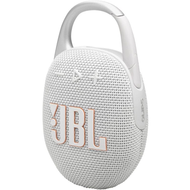 Altavoz con Bluetooth JBL Clip 5/ 7W/ 1.0/ Blanco Hover Image