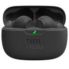 Auriculares Bluetooth JBL Wave Beam con estuche de carga/ Autonomía 8h/ Negros