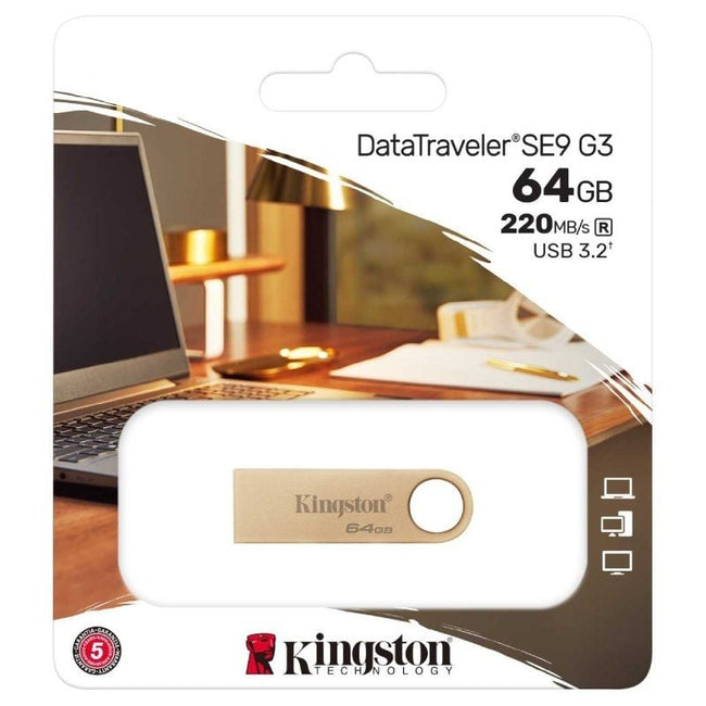 Pendrive 64GB Kingston DataTraveler SE9 G3 USB 3.2 Main Image