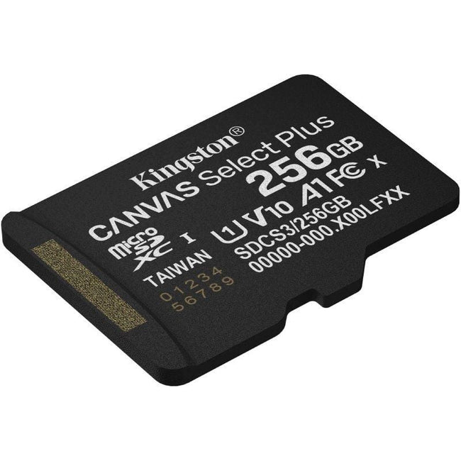 Tarjeta de Memoria Kingston CANVAS Select Plus 256GB microSD XC/ Clase 10/ 150MBs Main Image