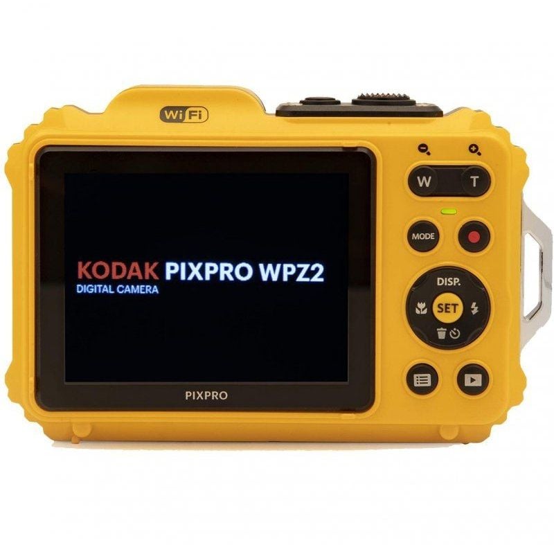 Cámara Digital Deportiva Kodak Pixpro WPZ2/ 16MP/ Zoom ptico 4x/ Amarilla