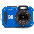 Pack Cámara Digital Kodak Pixpro WPZ2BL6 + 2 Baterías + 1 MicroSD/ 16MP/ Zoom ptico 4x/ Azul