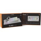 Pack Gaming Krom Klass/ Teclado RGB + Ratón ptico RGB + Alfombrilla + Auriculares RGB