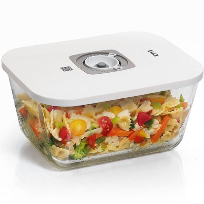 Recipiente de Cristal Laica VT33070/ con Funcion al Vacio/ Capacidad 2.7L