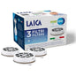 Filtro de Carbón FAST DISK Laica FD03A/ Pack de 3 Unidades/ Compatibilidad Flown go
