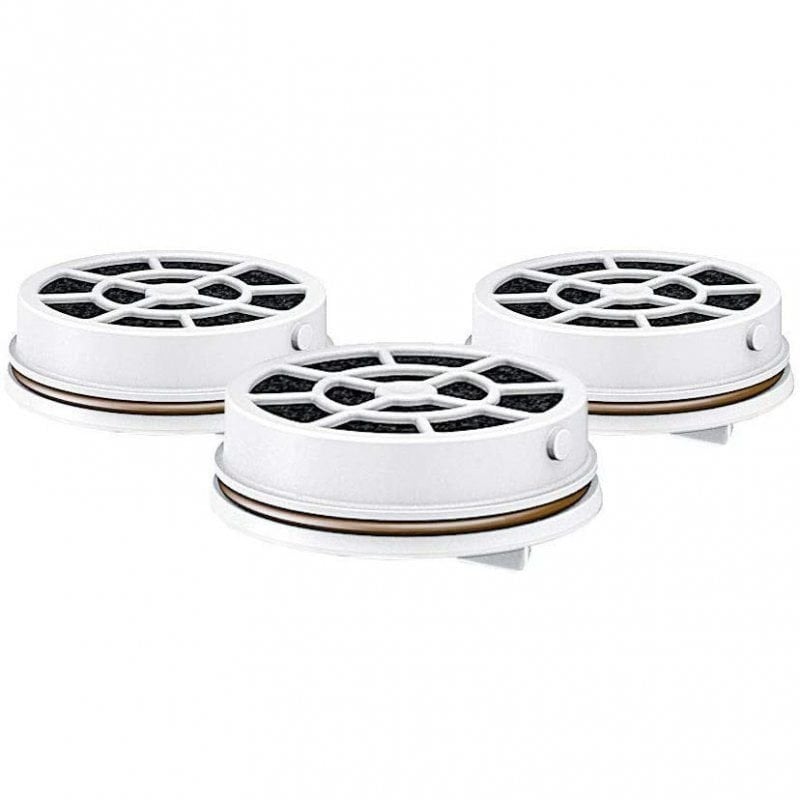 Filtro de Carbón FAST DISK Laica FD03A/ Pack de 3 Unidades/ Compatibilidad Flown go
