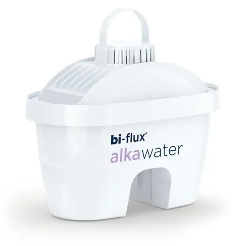 Pack Jarra Filtrante Laica Stream AlkaWater/ 2.3L/ Blanca/ Jarra + 1 Filtro AlkaWater