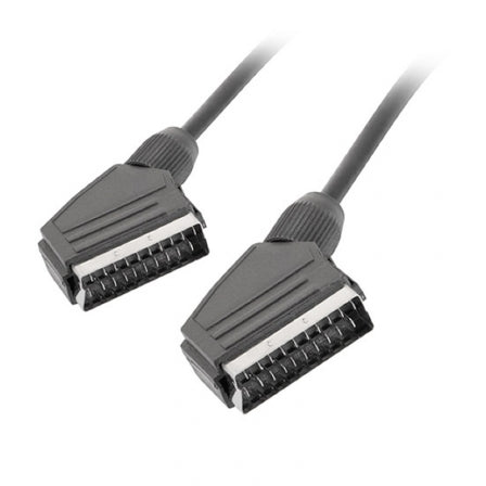 Cable Euroconector Lanberg Ca-Eueu-10Cc-0018-Bk - Scart Mach