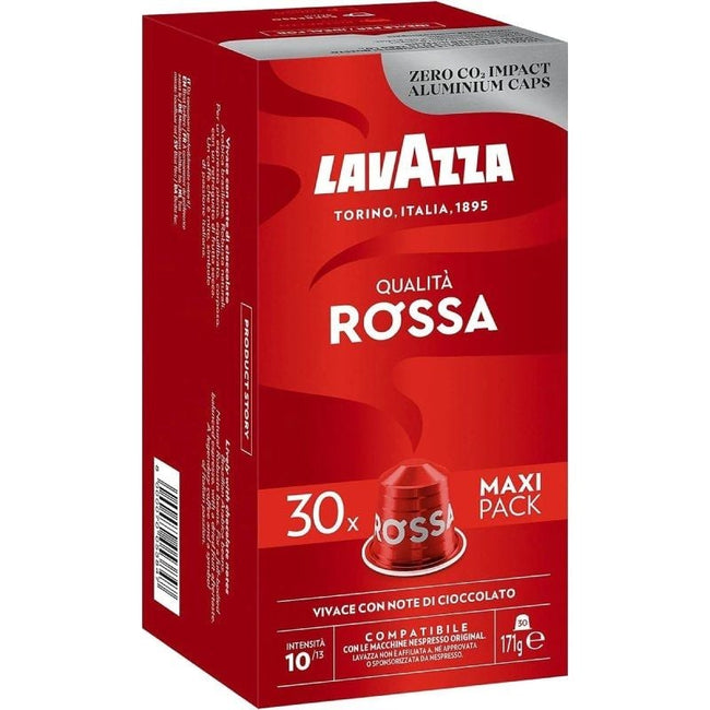 Cápsula Lavazza Qualitá Rossa para cafeteras Nespresso/ Caja de 30 Hover Image