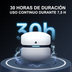 Auriculares Bluetooth Leotec TWS Gaming Nebula Fit con estuche de carga/ Autonomía 7.5h/ Negros