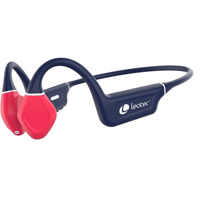 Auriculares Inalámbricos Deportivos de Conducción sea Leotec Osea Kuri/ con Micrófono/ Bluetooth/ Azules y Rojos