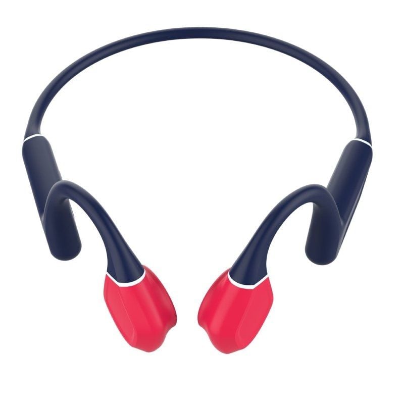 Auriculares Inalámbricos Deportivos de Conducción sea Leotec Osea Kuri/ con Micrófono/ Bluetooth/ Azules y Rojos