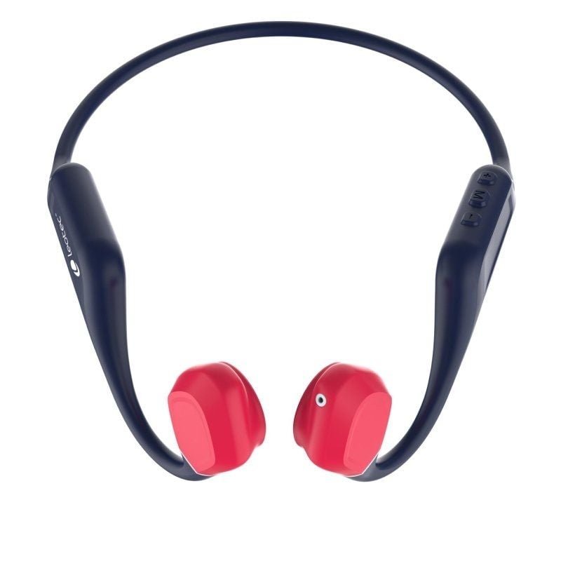 Auriculares Inalámbricos Deportivos de Conducción sea Leotec Osea Kuri/ con Micrófono/ Bluetooth/ Azules y Rojos