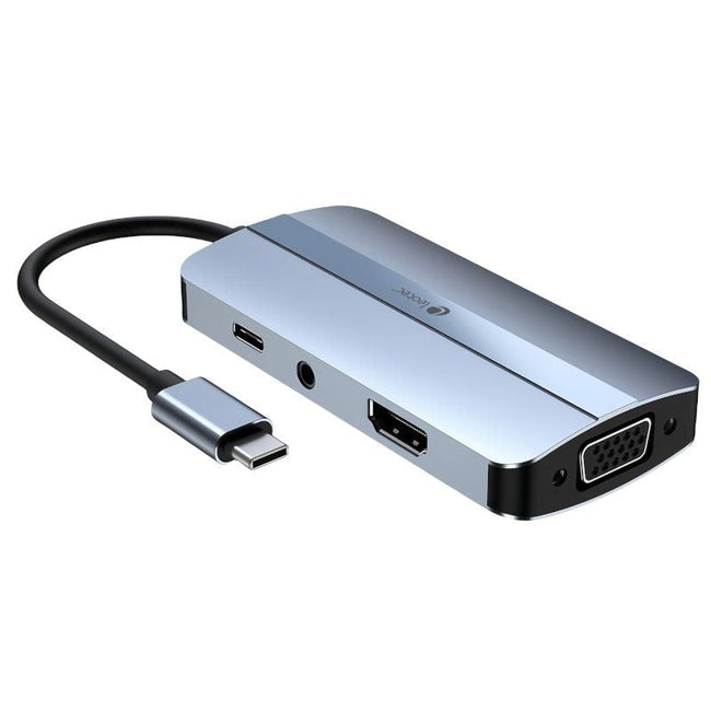 Docking USB Tipo-C Leotec LEDS04/ 2xUSB/ 1xUSB Tipo-C/ 1xUSB Tipo-C PD/ 1xHDMI 4K/ 1xVGA/ 1xAudio/ Azul Main Image