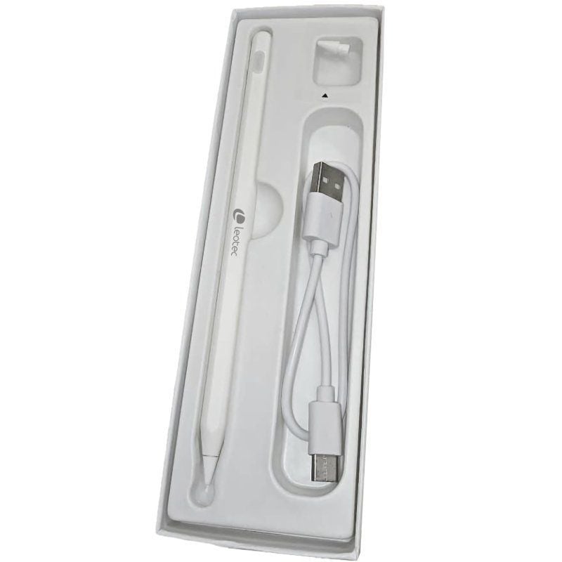 Lápiz Electrónico Leotec LESTP06W Stylus ePen UltraTouch para iPad 2018 o superior/ Blanco