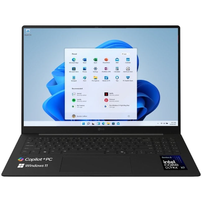 Portátil LG Gram Pro 16Z90U-K.AUB5BN Intel Core Ultra X7-358H/ 32GB/ 512GB SSD/ 16"/ Win11 Hover Image