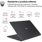 Portátil LG Gram 17Z90TL-G.AU99BN Intel Core Ultra 9-288V/ 32GB/ 1TB SSD/ 17"/ Win11