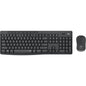 Teclado y Ratón Inalámbricos Logitech Silent Touch MK295/ Grafito