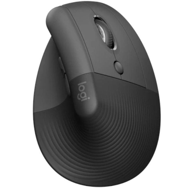 Ratón Vertical Inalámbrico Logitech Lift Vertical Ergonomic Mouse Business/ Hasta 4000 DPI/ Grafito Hover Image