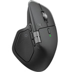 Ratón Ergonómico Inalámbrico Logitech MX Master 4/ Batería recargable/ Hasta 8000 DPI/ Grafito