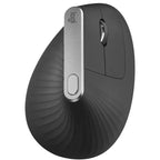 Ratón Vertical Inalámbrico Logitech Vertical MX/ Batería recargable/ Hasta 4000 DPI