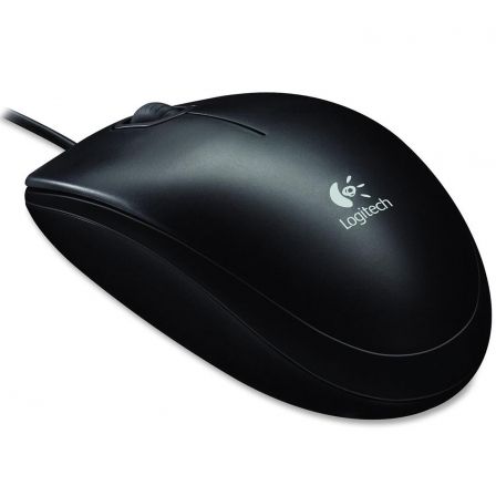 Raton Optico Logitech B100 Negro Hover Image