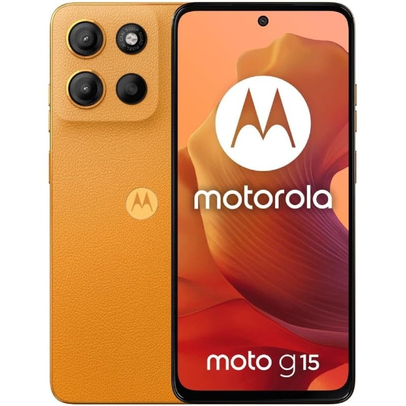 Smartphone Motorola Moto G15 8GB/ 128GB/ 6.72"/ Naranja