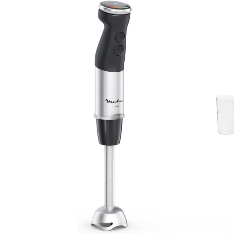 Batidora de mano Moulinex Quickchef DD671810/ 1000W/ 20 Velocidades/ Capacidad 800ml