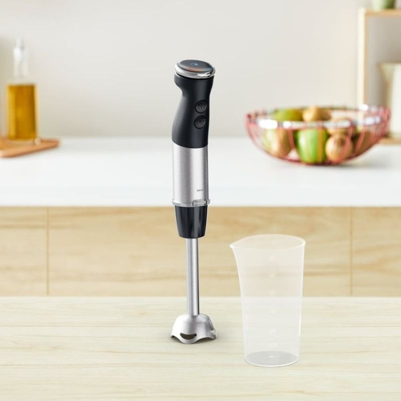 Batidora de mano Moulinex Quickchef DD671810/ 1000W/ 20 Velocidades/ Capacidad 800ml