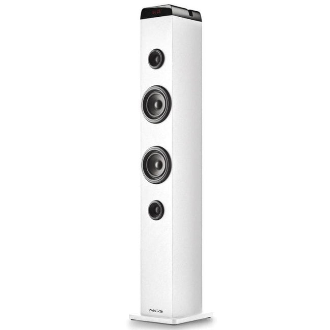 Torre de Sonido con Bluetooth NGS SKY CHARM PRO/ 80W/ 2.0/ Blanca Hover Image