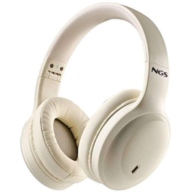Auriculares Inalámbricos NGS Artica Glacier/ con Micrófono/ Bluetooth/ Beiges Hover Image